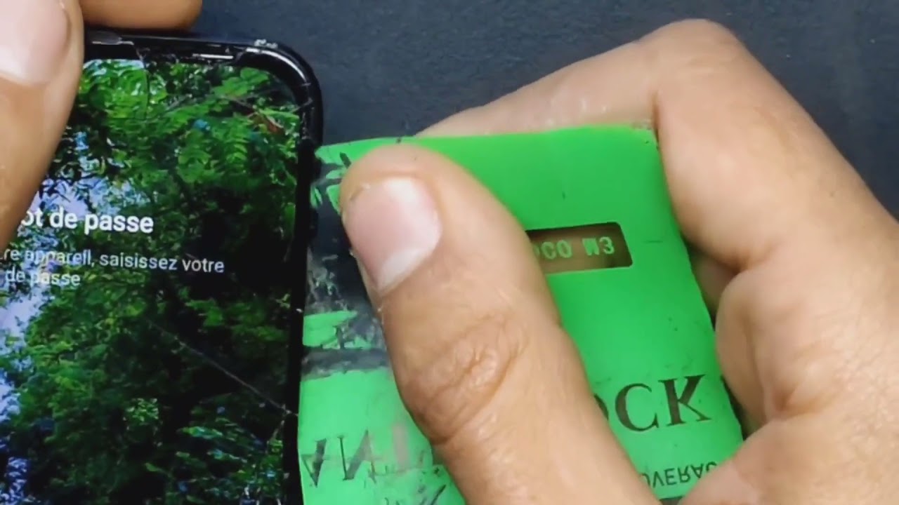 change glass Xiaomi redmi 9 تغيير زجاج الحماية شاومي