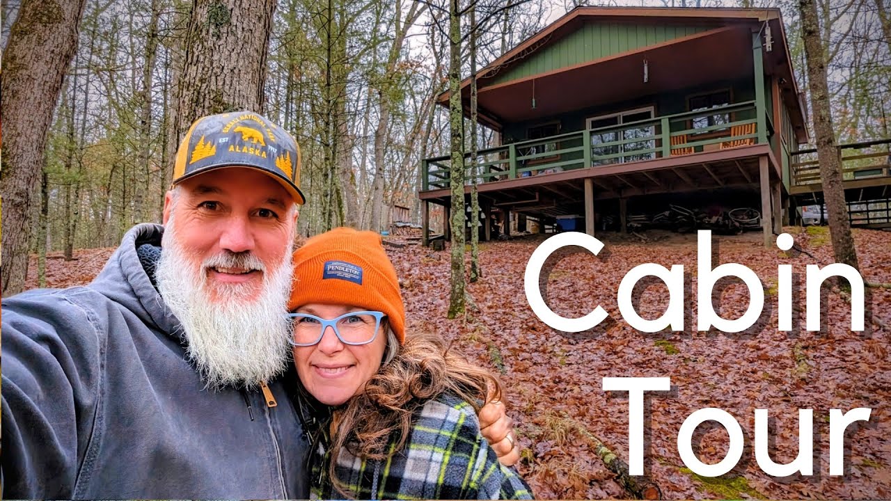 Off Grid Cabin Tour | Manistee National Forest