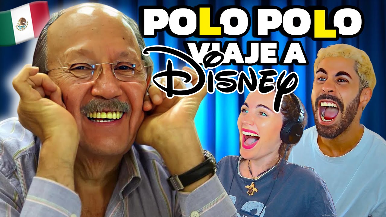 REACCIÓN 🇪🇸 🇲🇽 POLO  POLO VIAJE a DISNEYLAND *😁 ATAQUES DE RISA 100% 😁*  @BerraqueandoCrisYOli 🫣