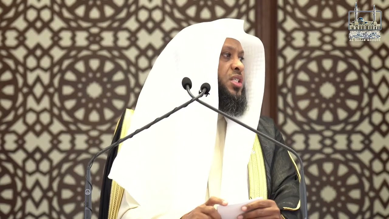 الشعور!! خطبة الجمعة || للشيخ توفيق الصايغ