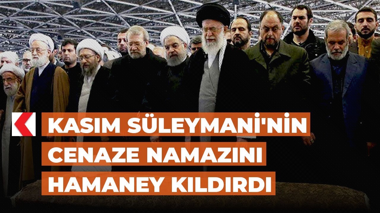 Kasım Süleymani'nin cenaze namazını Hamaney kıldırdı