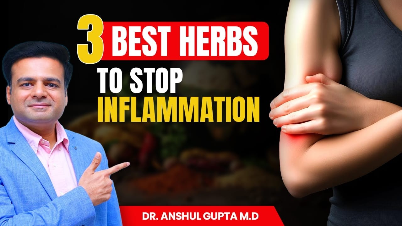 Reduce Inflammation Quickly - 3 Secret Herbs