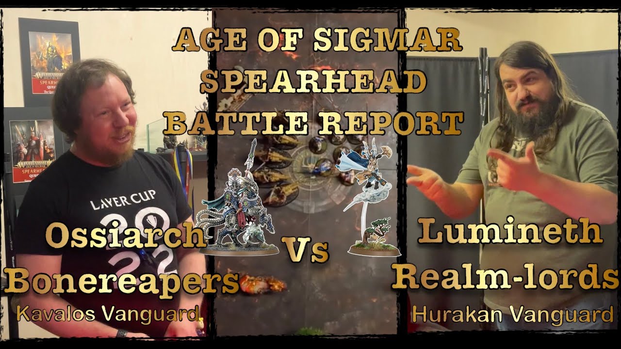 NEW Lumineth Realm-Lords Hurakan Vanguard Spearhead Battle Report