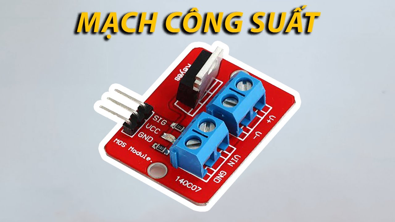 Mạch C&ocirc;ng Suất MOSFET IRF520 | Kiểm tra sản phẩm trước khi b&aacute;n tại Linh Kiện Nshop