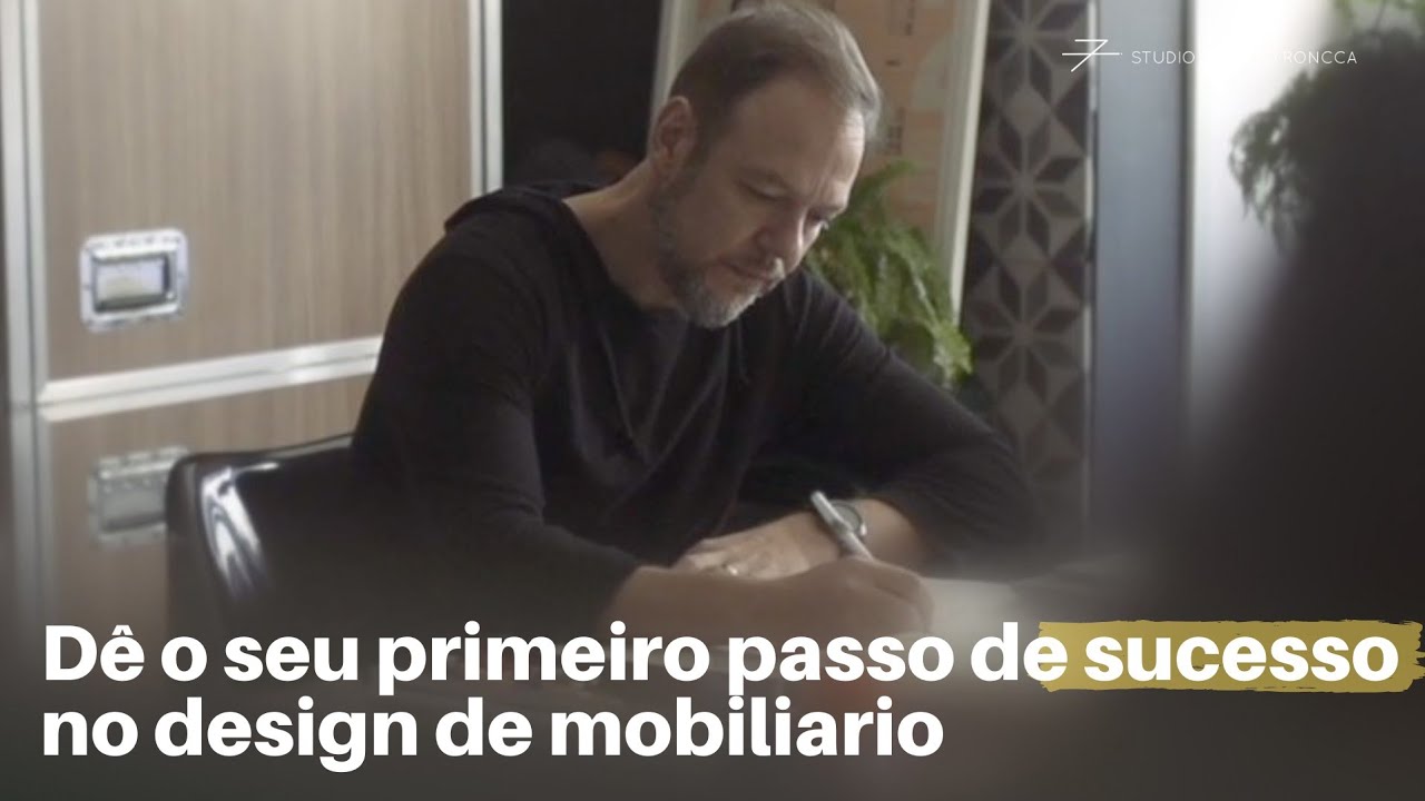 D&ecirc; o primeiro passo em sua carreira de design de m&oacute;veis e produtos.