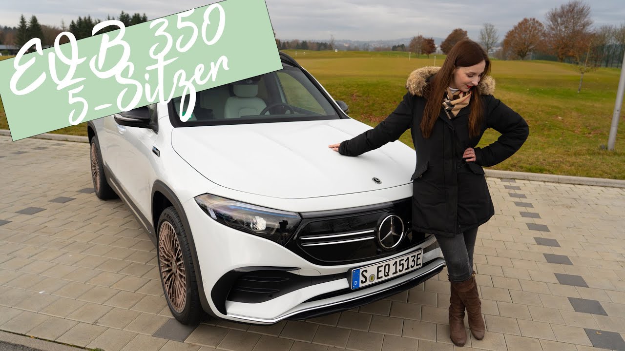 🔋 Larissa fährt den Mercedes EQB 350 4MATIC (215 kW) - Elektro Familien SUV [4K] - Autophorie