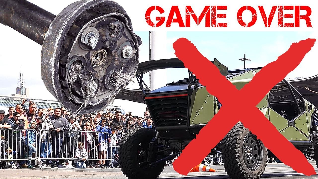 Buggy TOTALSCHADEN auf der Messe PS Days | Notfalleinsatz für Monstertruck
