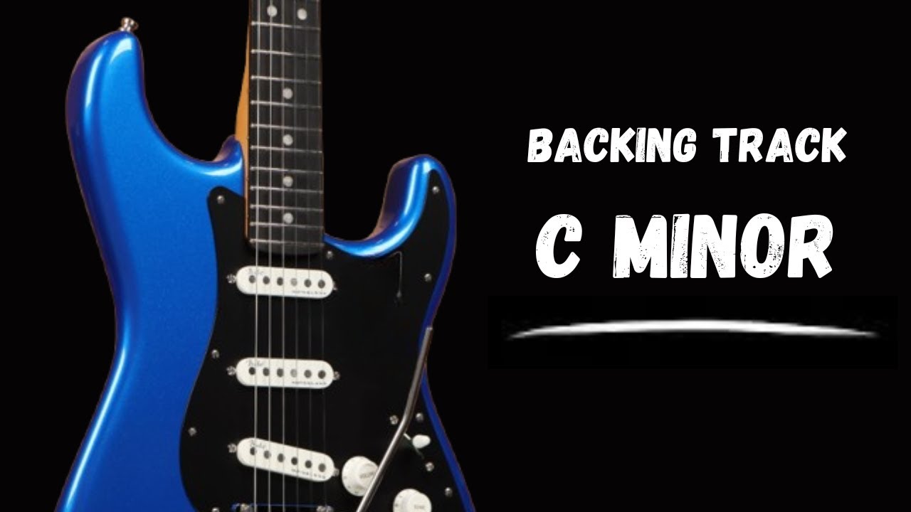 Soulful Funk Groove Guitar Backing Track Jam in C Minor | 94 bpm
