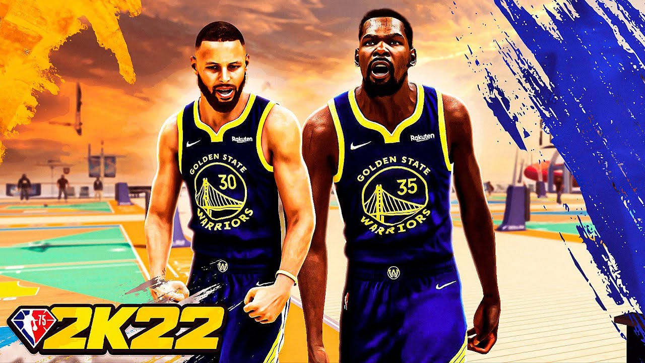 STEPH CURRY and KEVIN DURANT REUNITED on NBA 2K22