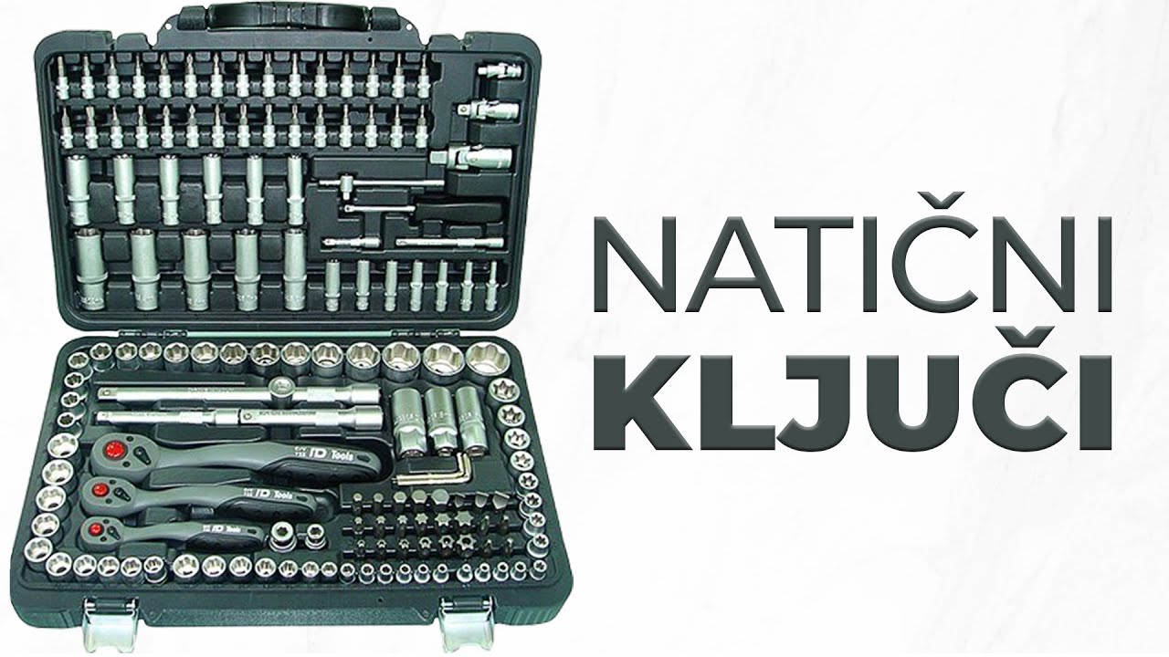 Natični / Nasadni Ključi 151-delni set