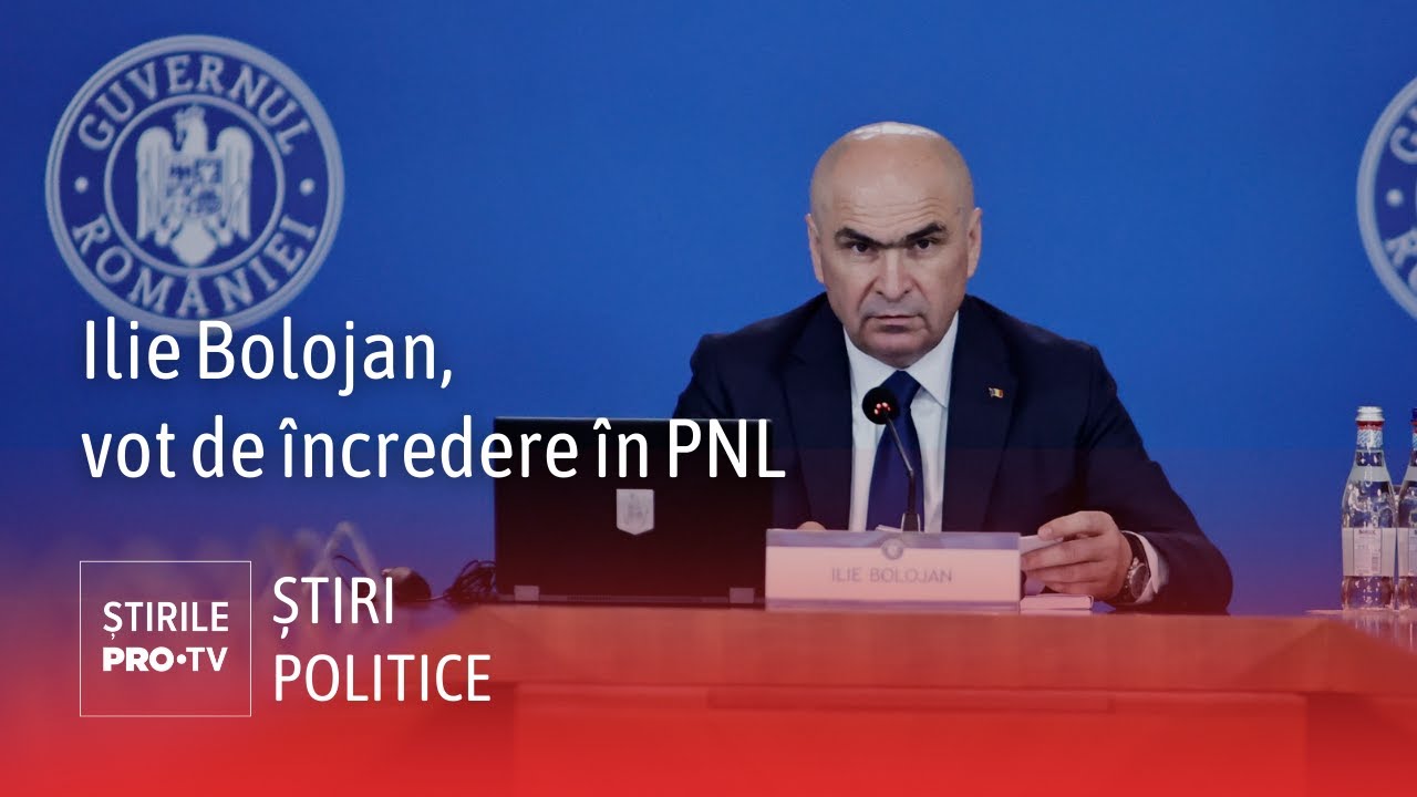 Doar trei liberali nu l-au reconfirmat pe Bolojan la votul de încredere exprimat secret