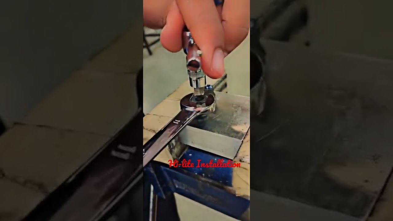 Hi-lite installation, Threaded parallel shank permanent Fasners