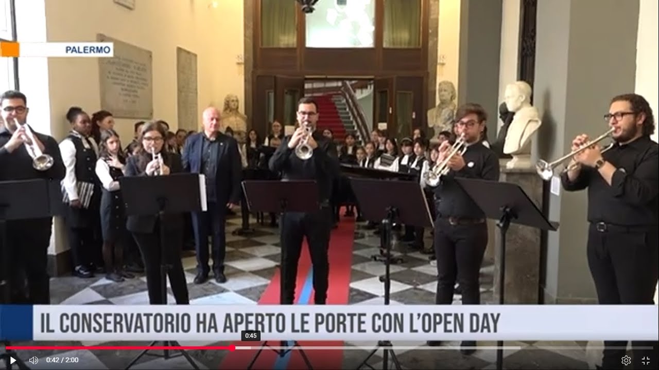 Palermo. Il Conservatorio ha aperto le porte con l&rsquo;Open Day