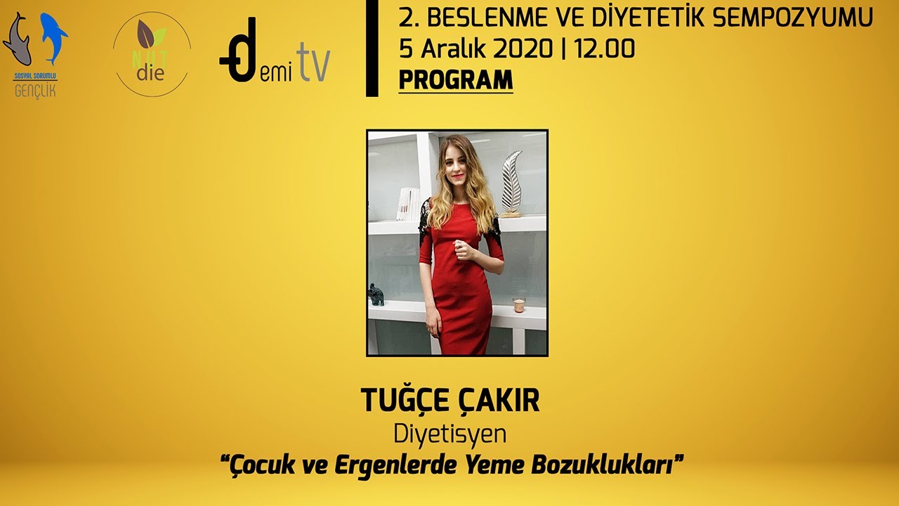 Çocuk ve Ergenlerde Yeme Bozuklukları - Tuğçe Çakır | Diyetisyen