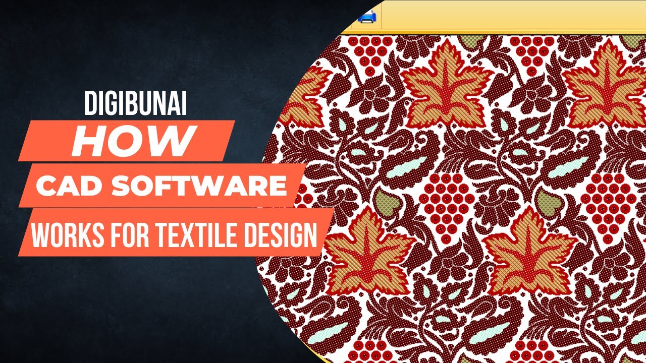 How CAD Software for textile design works? | Textile CAD Software | Dobby Weaving Software|Digibunai