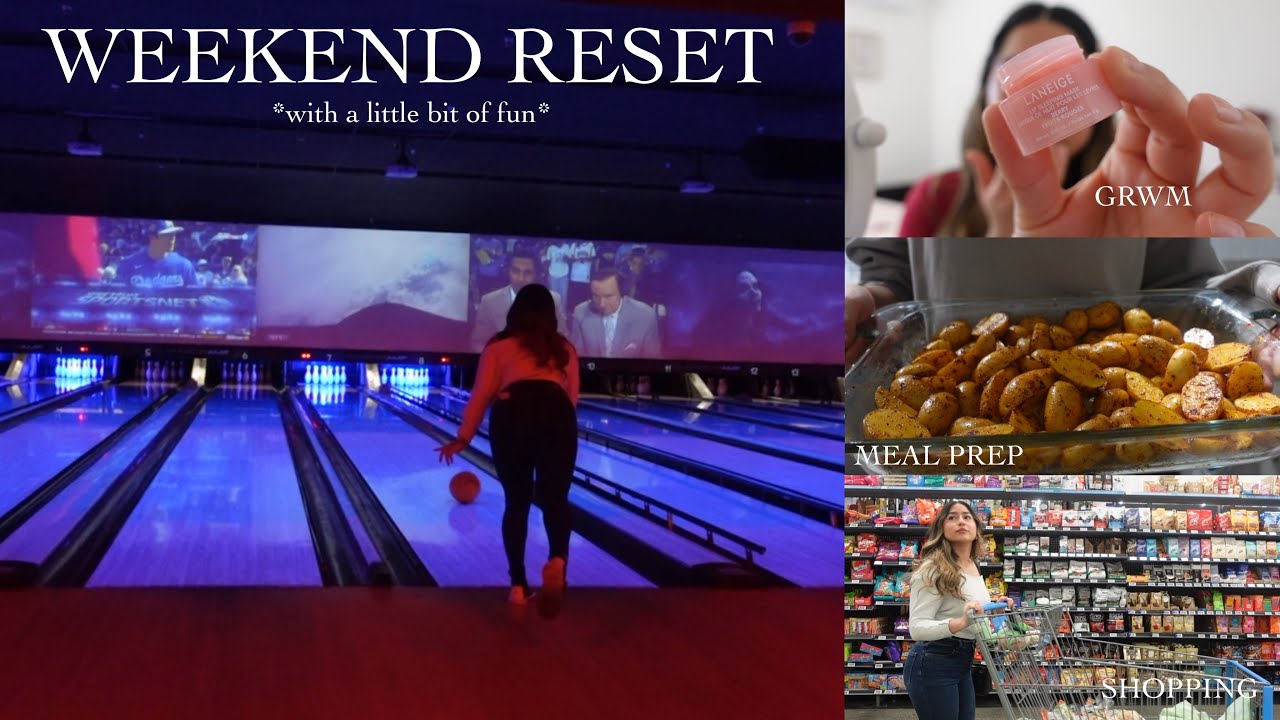 A Day in My Life: Bowling, Meal Prep, & Cozy Edits 