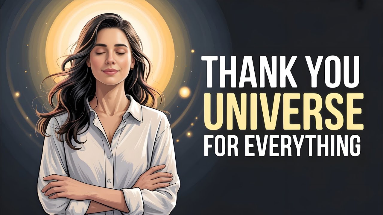 Thank You, Universe, For All That Is | Gentle Gratitude Affirmations | Inner Peace & Trust