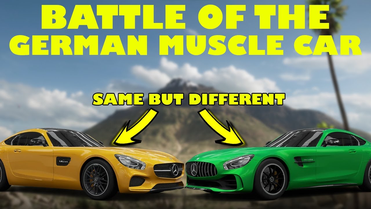 Mercedes AMG GT-S vs. Mercedes AMG GTR (Forza Horizon 5)