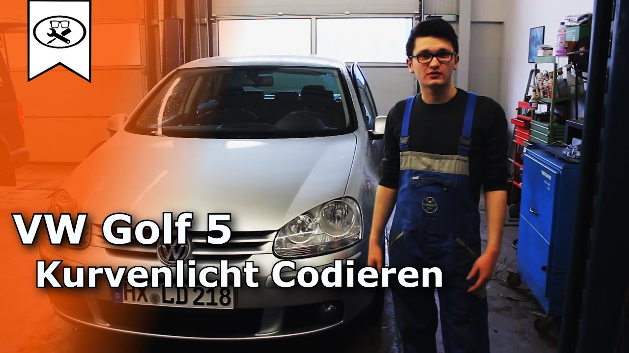 VW Golf 5 Abbiegelicht / Kurvenlicht Codieren | cornering encoding | VitjaWolf | Tutorial | HD |
