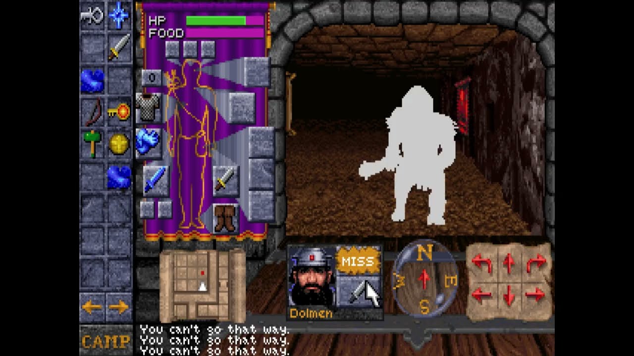 Боец/Жрец, этаж 2/B | Let's Play Dungeon Hack - Эпизод 4