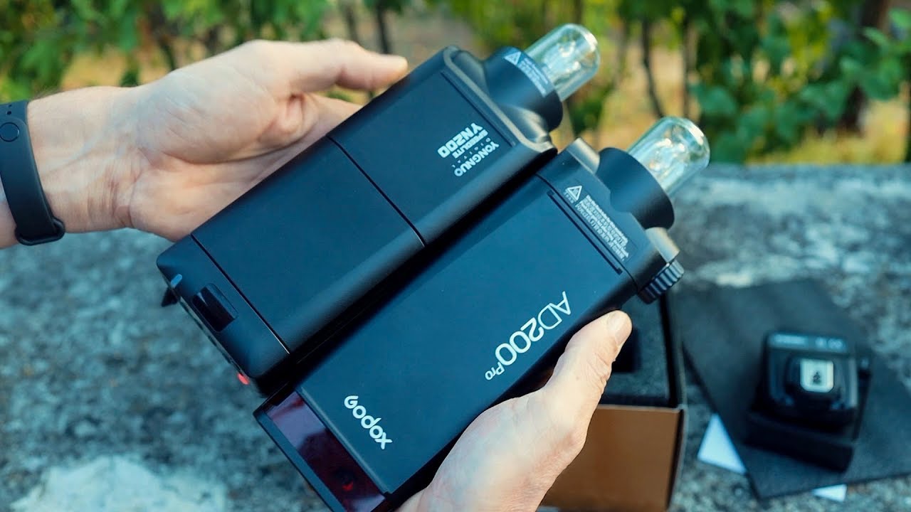 Umboxing Yongnuo YN200 Hands-on First Look  (Italiano)