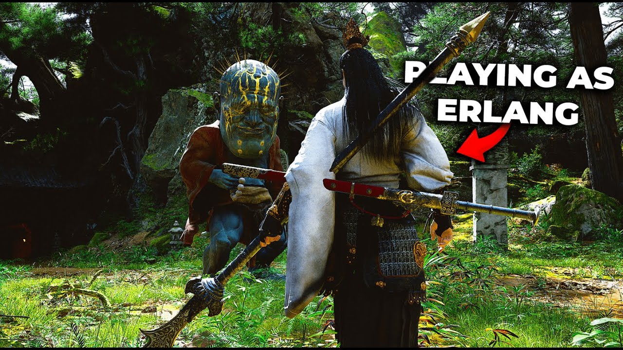 Играю за Эрланга в Black Myth: Wukong!