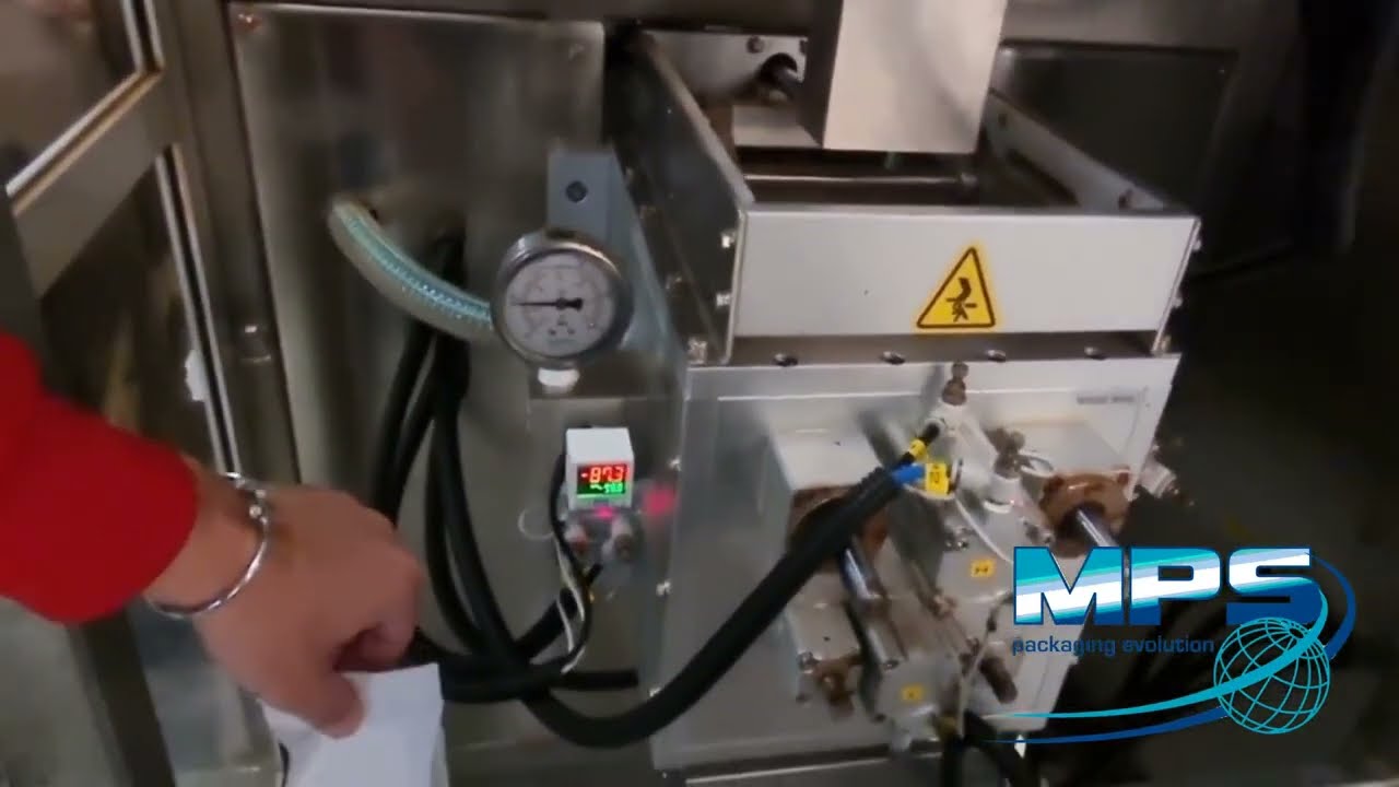 Vertical Form Fill Seal VFFS with vacuum chamber Macchina confezionamento verticale con camera vuoto