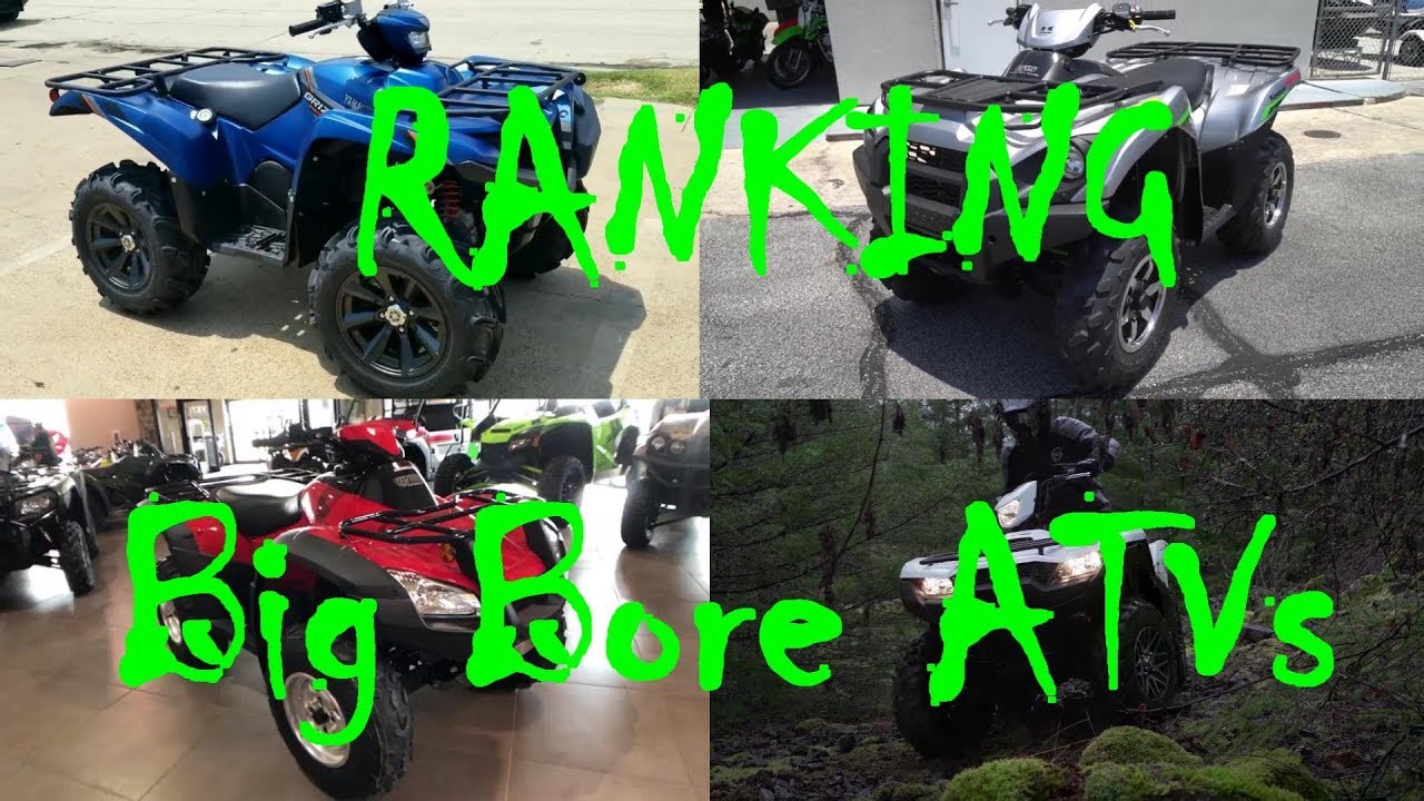 Yamaha Grizzy 2019|Honda Rincon|Suzuki KingQuad|Kawasaki BruteForce в рейтинге!