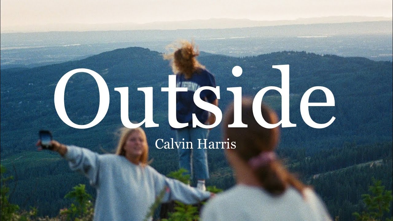 Outside- Calvin Harris #lyrics #lyricsvideo #lyricvideo #music #outside #calvinharris