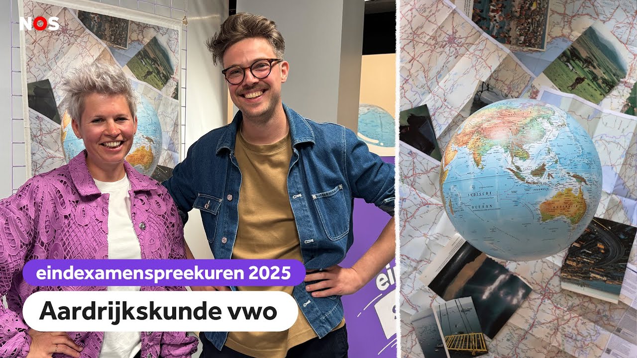 Eindexamenspreekuur aardrijkskunde vwo met Giliam en Sietske