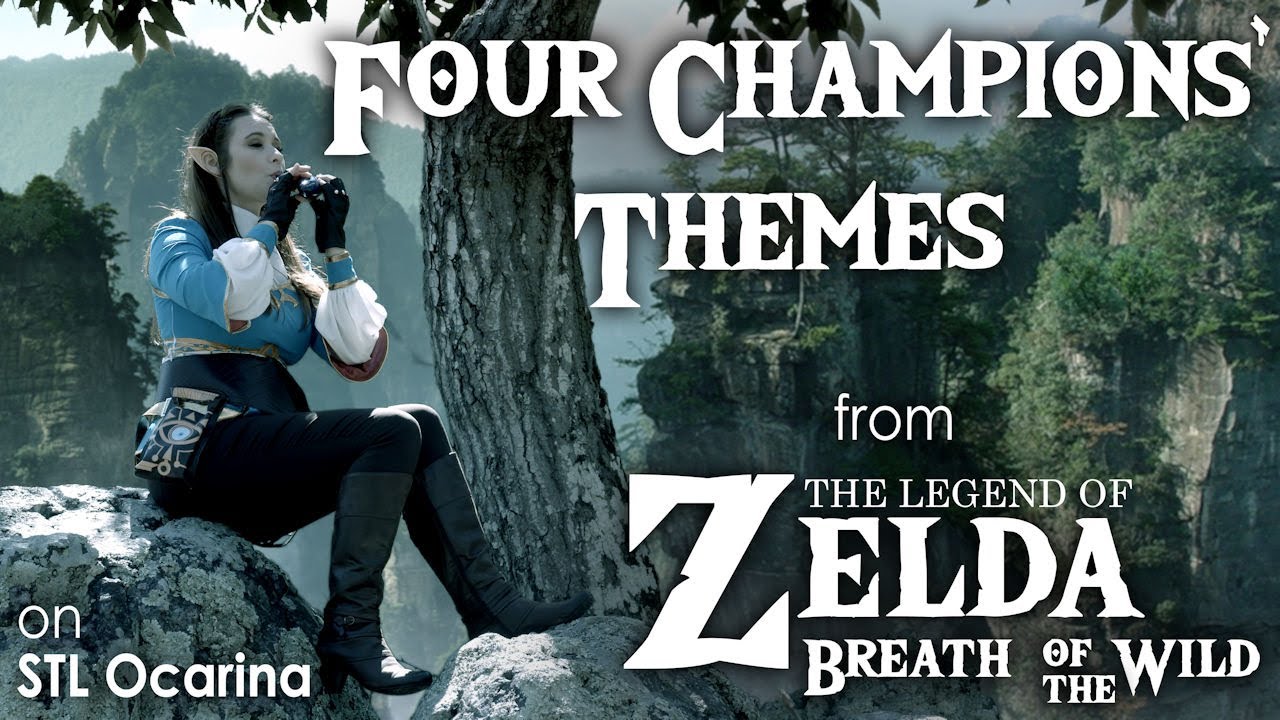 Four Champions Themes Mipha, Daruk, Urbosa, Revali Legend of Zelda Breath of the Wild on STL Ocarina