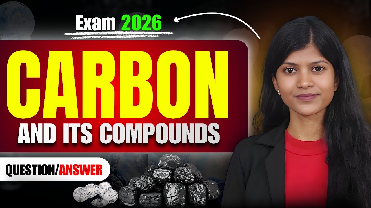 Score Full Marks in Carbon & Its Compounds | Important Q&A  Part-1@marksandmore - Priyanka Mudliyar