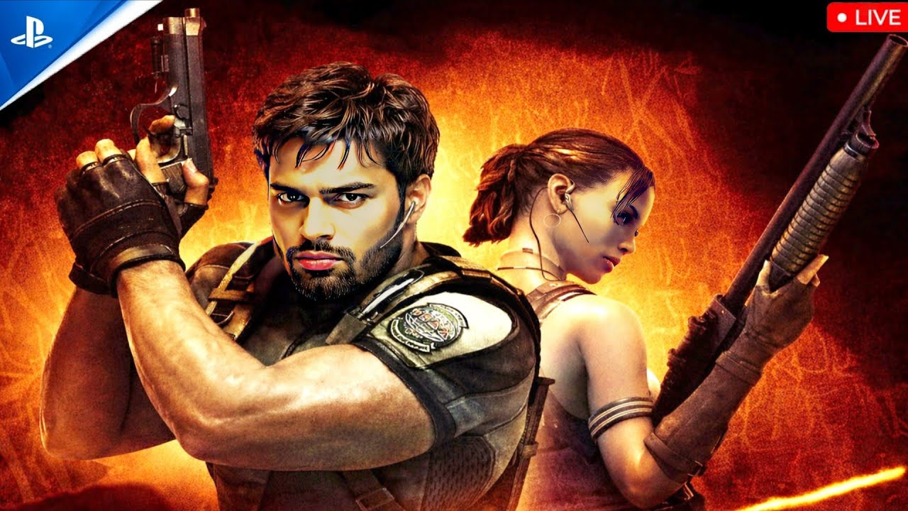 LIVE 🔴 Resident Evil 5 Gameplay | Nightmare Begins 🔥 | Hindi Commentary