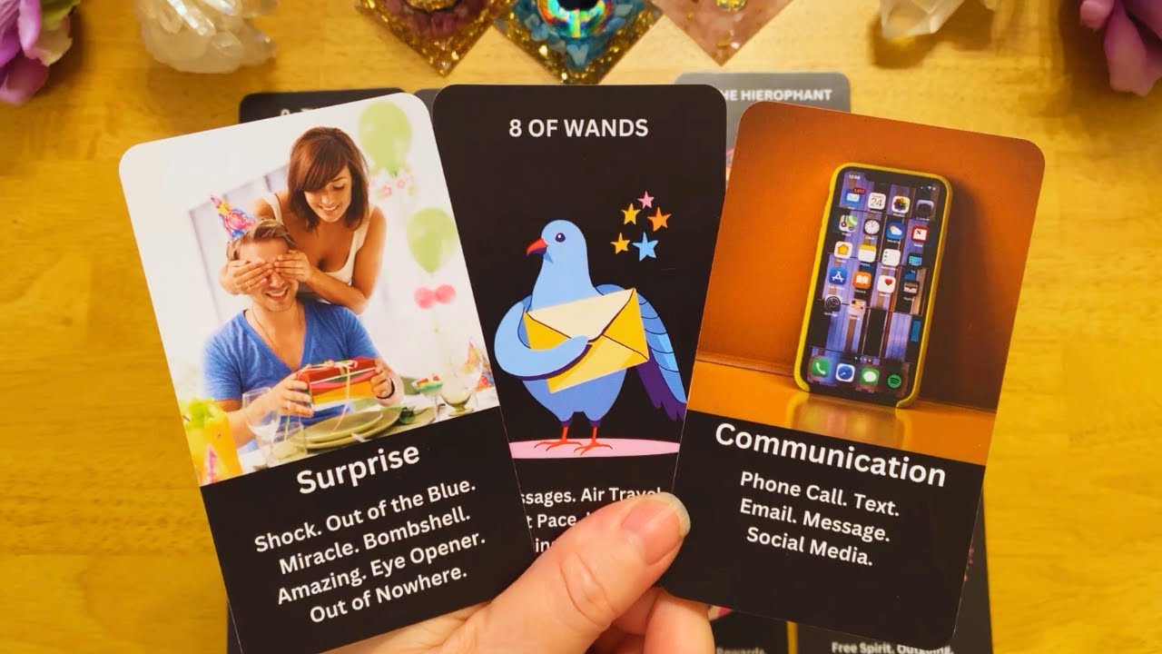 UNEXPECTED COMMUNICATION COMING FROM YOUR PERSON ☎️ WHAT THEY SAY WILL SURPRISE YOU!😲 (LOVE READING)
