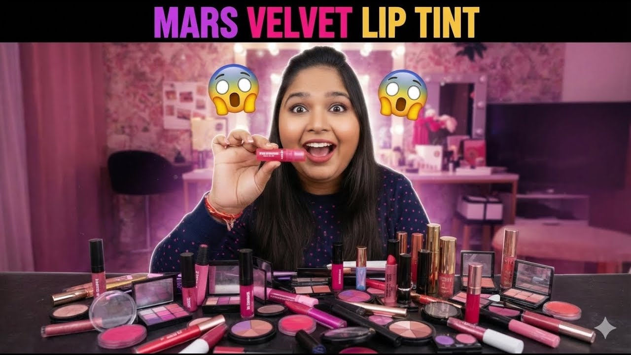 MARS Lip Tint Review 😱 | Smudge-Proof or Not?