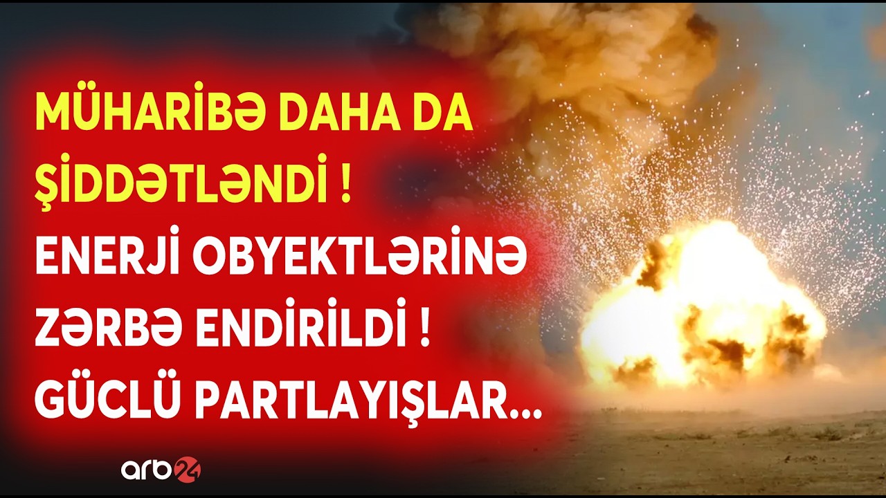 İsrailin hücumu İranı HƏRƏKƏTƏ KEÇİRDİ: Enerji obyektlərinə ZƏRBƏLƏR ENDİRİLDİ - Savaş alovlandı