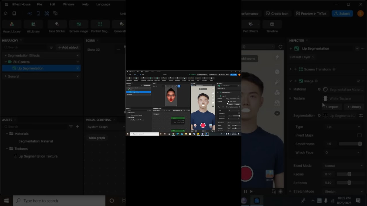 How to Create Outstanding Lip Effects | TikTok Effect House Tutorial