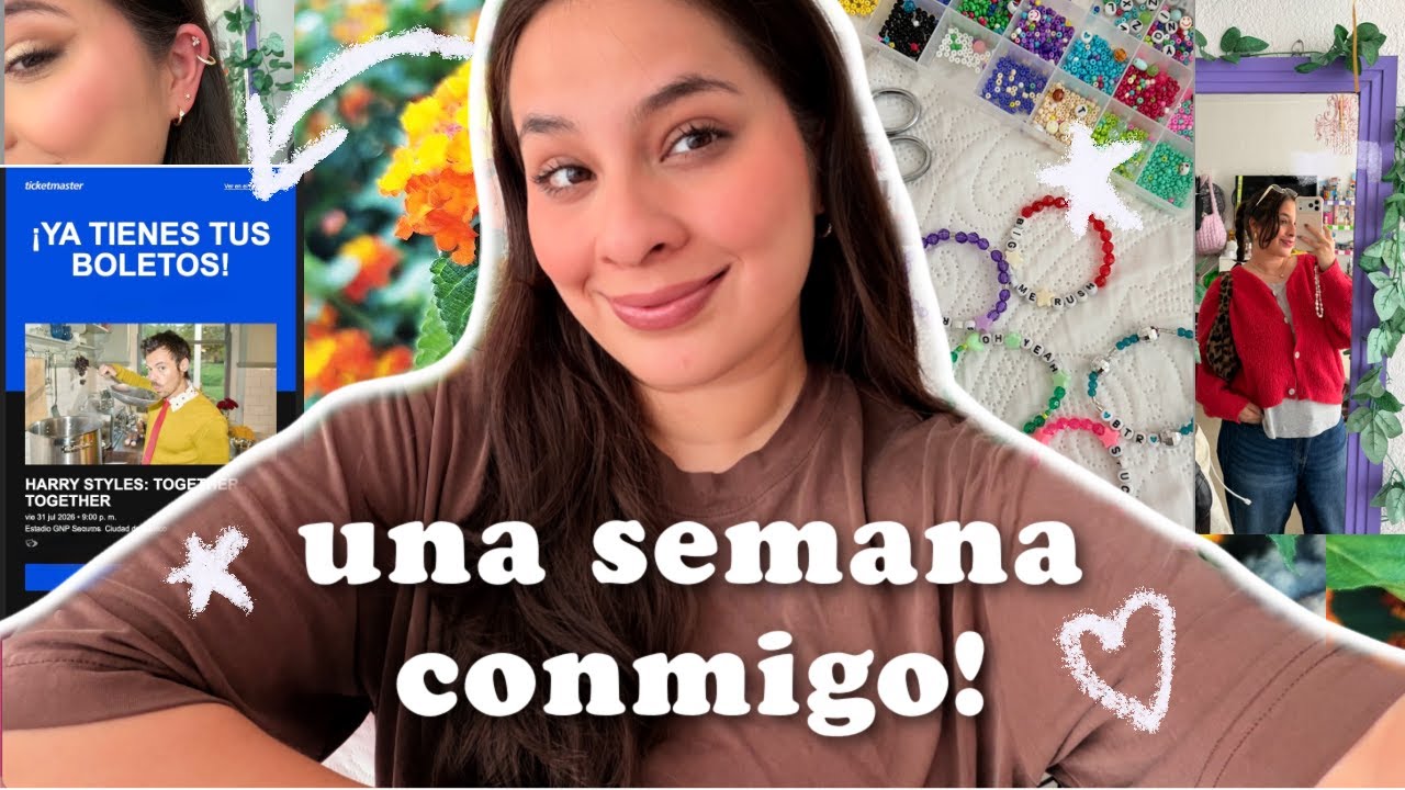 Una semana conmigo: morrita se vuelve loca y compra boletos para muchos conciertos.....