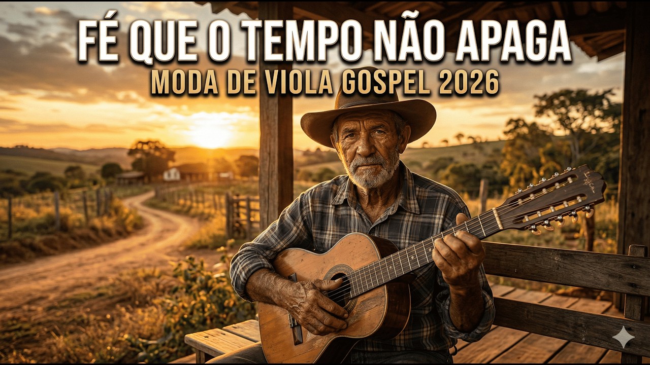 FÉ QUE O TEMPO NÃO APAGA | Moda de Viola Gospel 2026