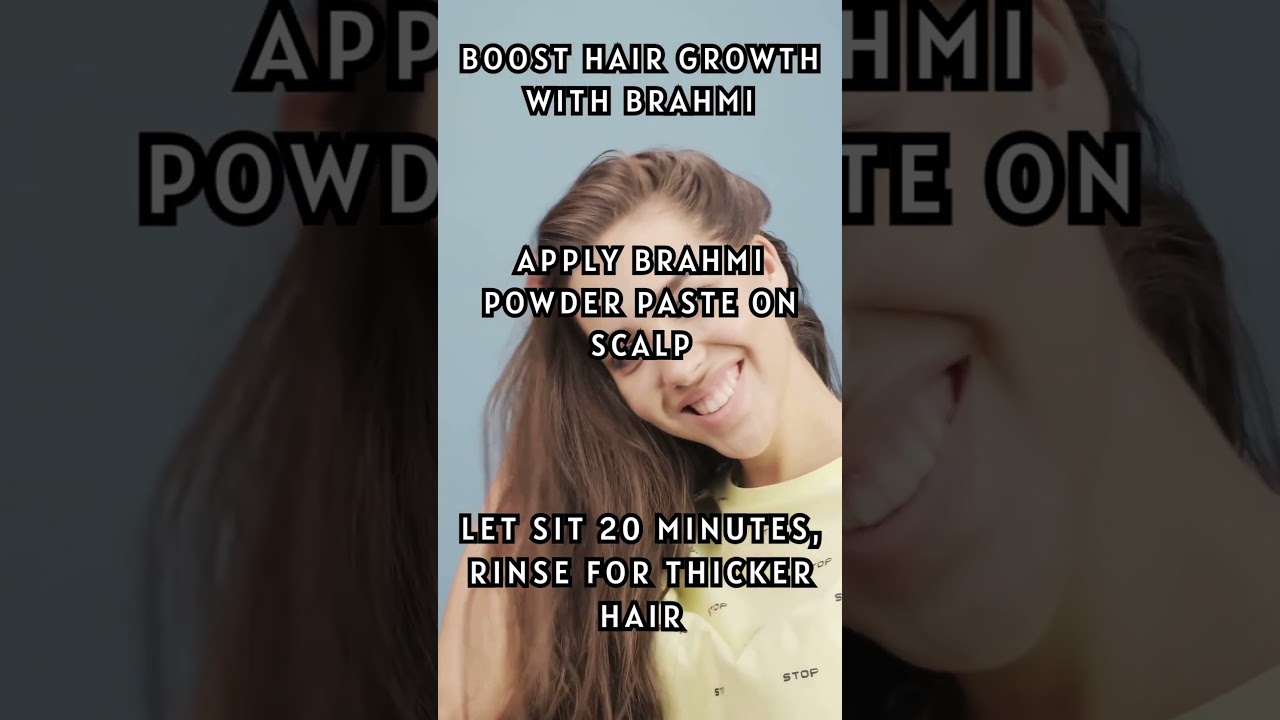 Boost Hair Growth Naturally! 🌿 Brahmi Paste for Thicker, Fuller Hair 