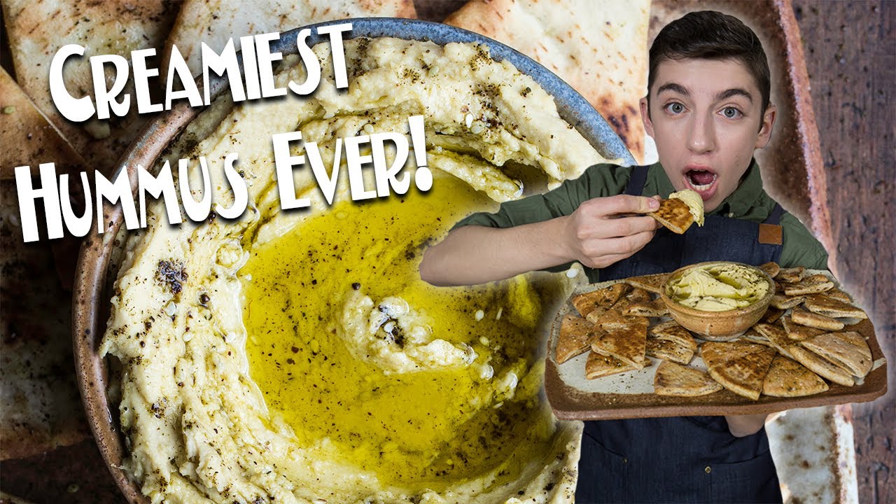 CREAMIEST HUMMUS EVER! | Eitan Bernath