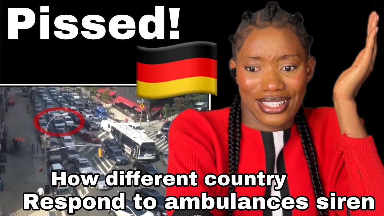 How different country respond to ambulance siren (Reaction)