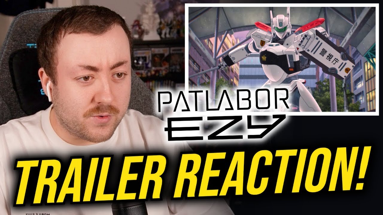 Patlabor EZY Trailer REACTION! (Patlabor 2026)