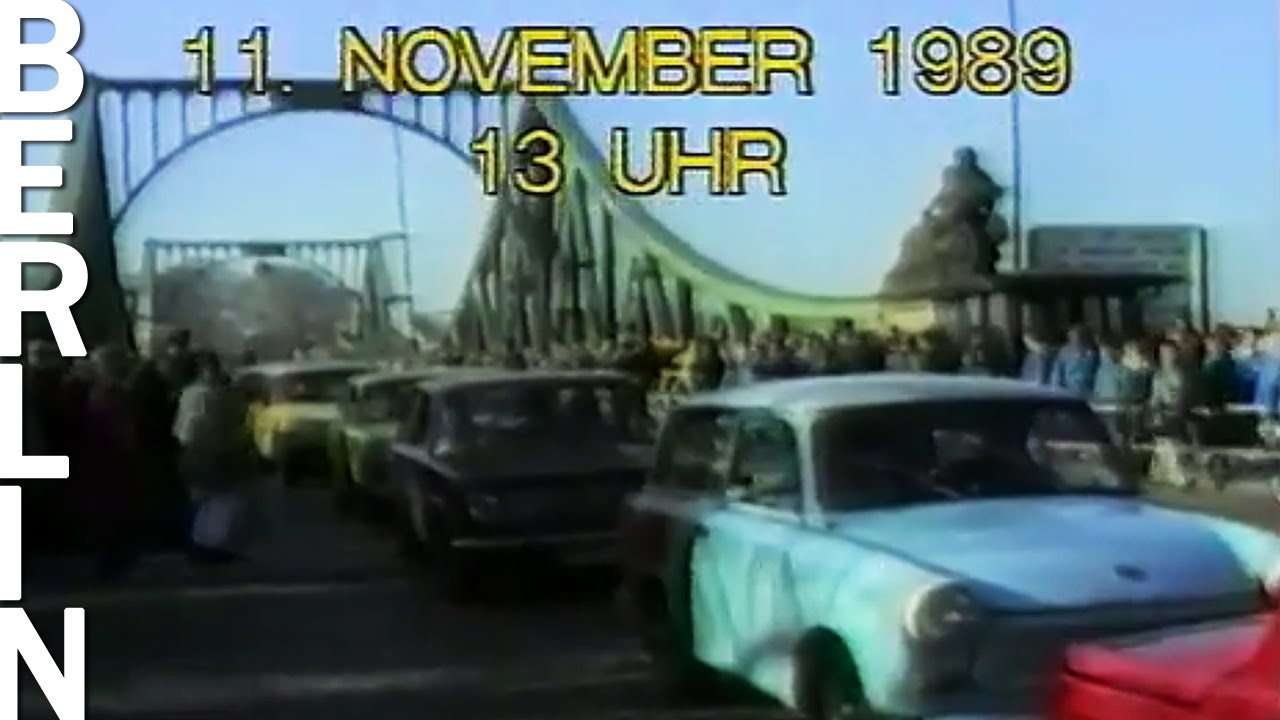 11. November 1989 - Mauerfall in Berlin - zwei Tage später