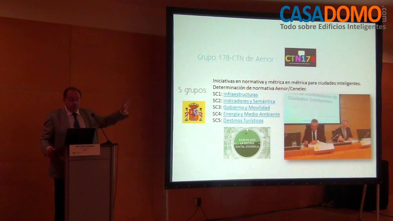 CASADOMO: Jose Javier Medina, COITT, en el I Workshop de Edificios Inteligentes