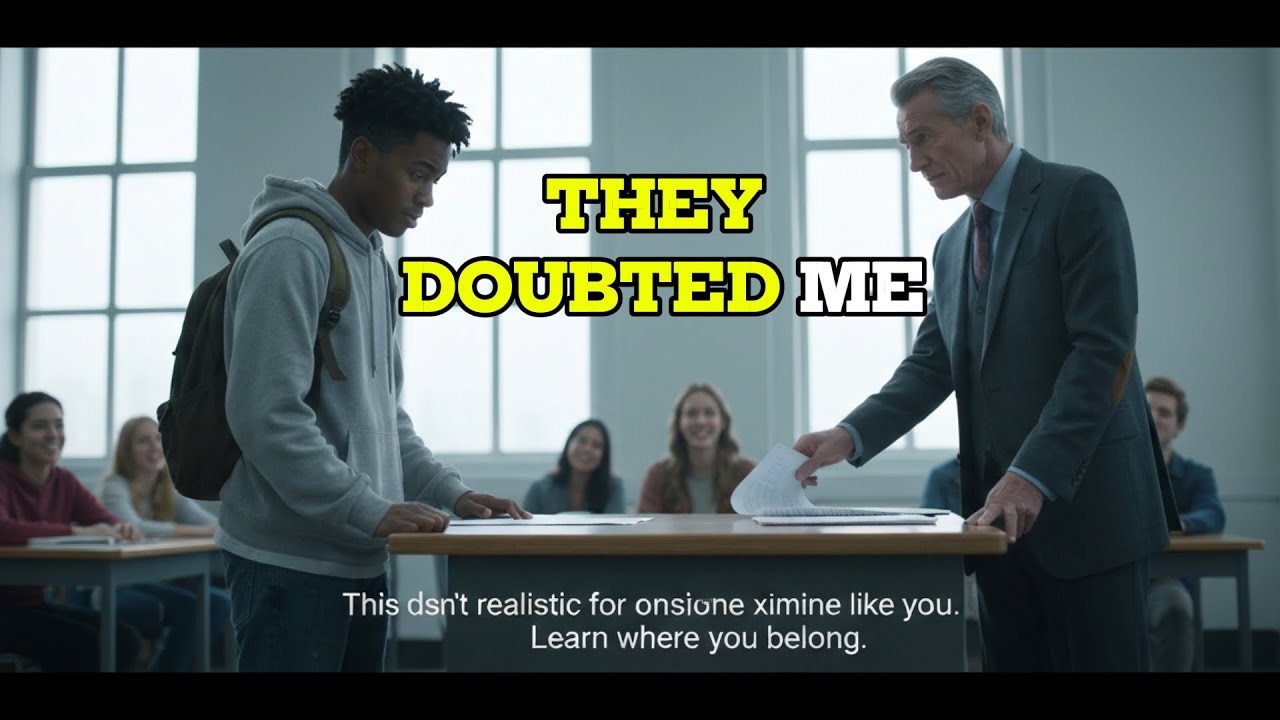 Teacher Told Black Kid “You’ll Never Make It” - Then Froze When Harvard Called His Name