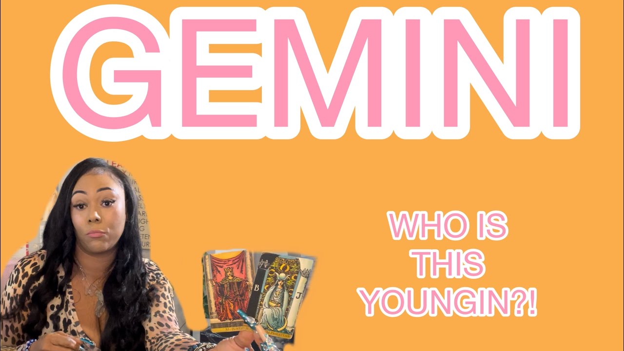 ♊️ GEMINI: WHOEVER YOU WALKED AWAY FROM FEELS STUPID! AND WHO IS THIS YOUNG PERSON CRUSHIN ON YOU?!