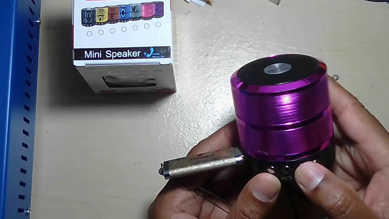 Como funciona as funções da caixinha bluetooth/ Mini speaker