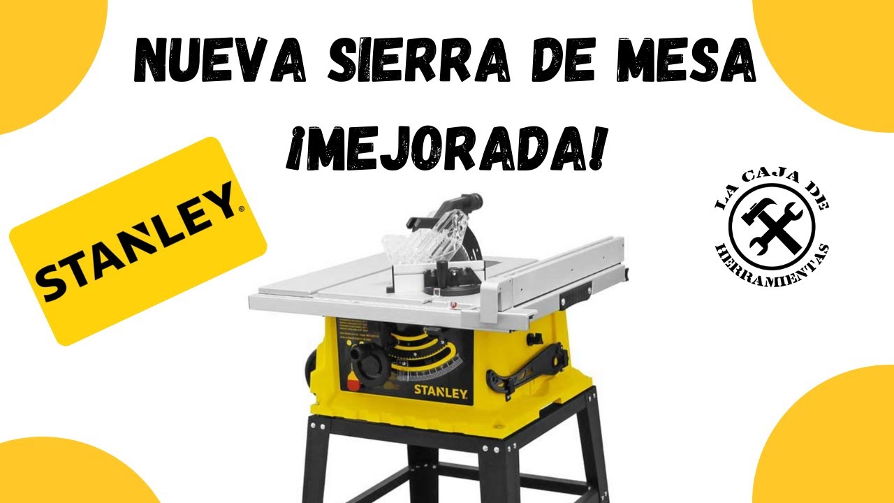 Nueva Sierra de mesa Stanley 😲 ¡MEJORADA! 🦾 ✅✅
