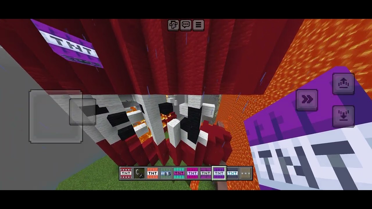 Casually blowing stuff up with Modded TNT…